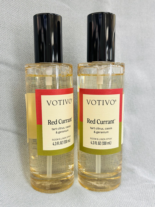 Votivo Red Currant Room & Linen Spray