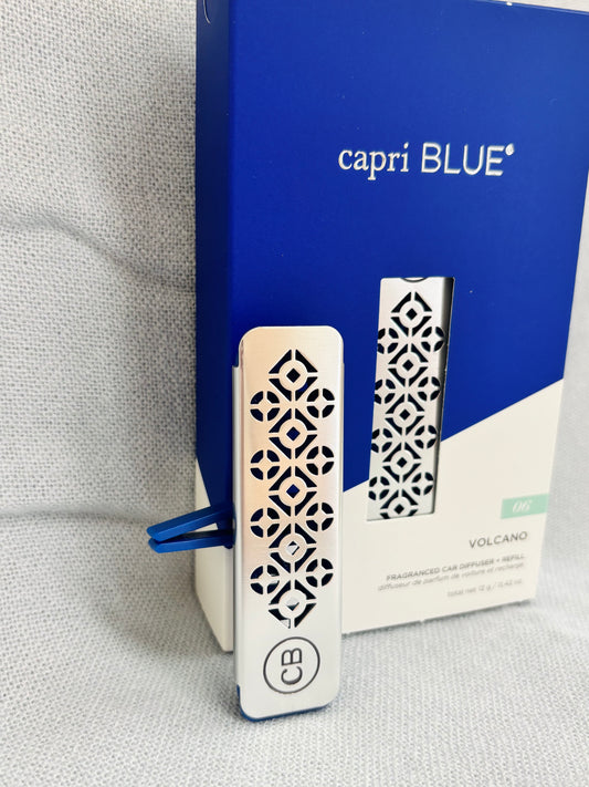 Capri Blue Car Diffuser + Refill