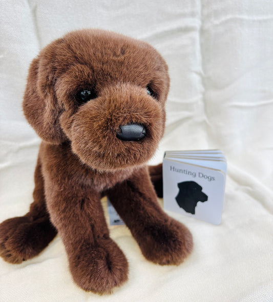 Chocolate Lab Stuffed Animal