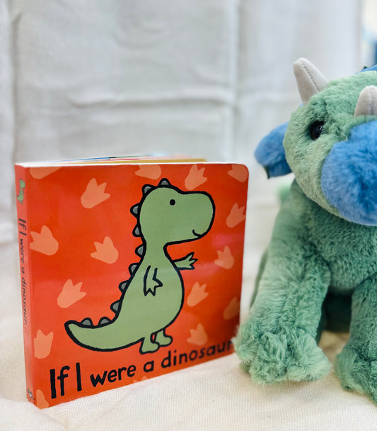 "If I were a dinosaur" Jellycat Book