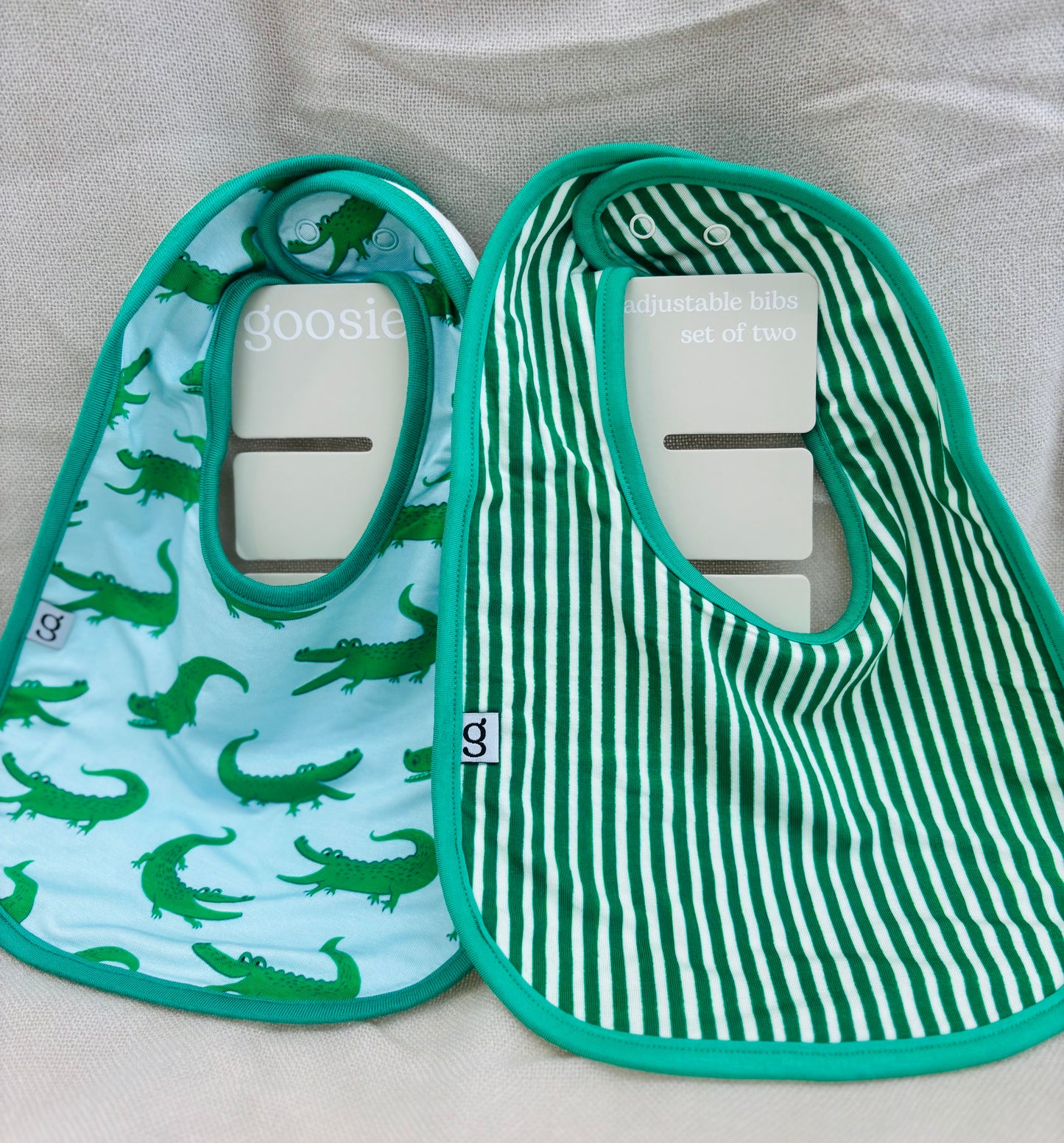 Goosies Boys' Adjustable Bibs (Set of 2)