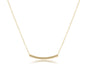 16" Necklace Gold-Bliss Bar