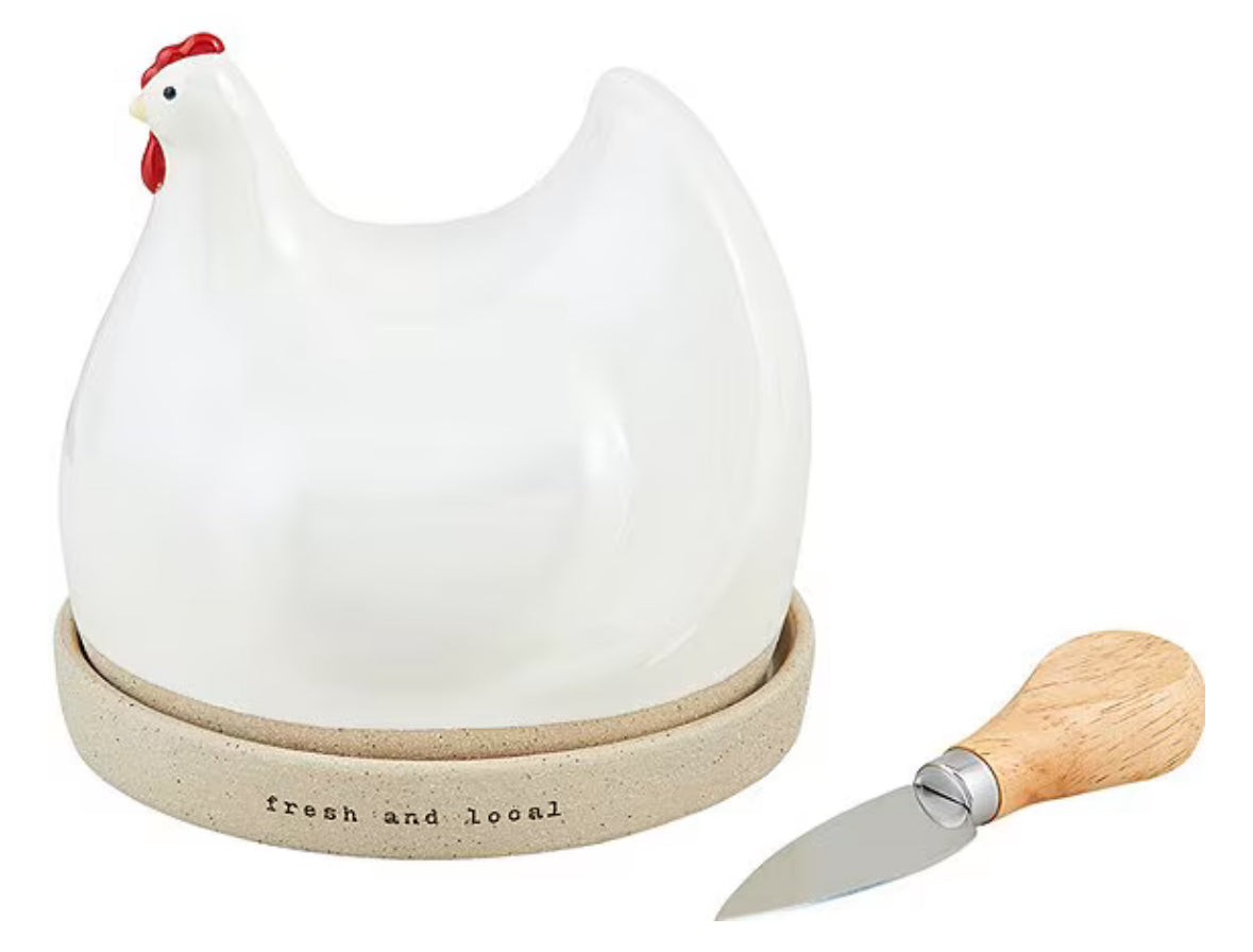 Chicken Butter Dish