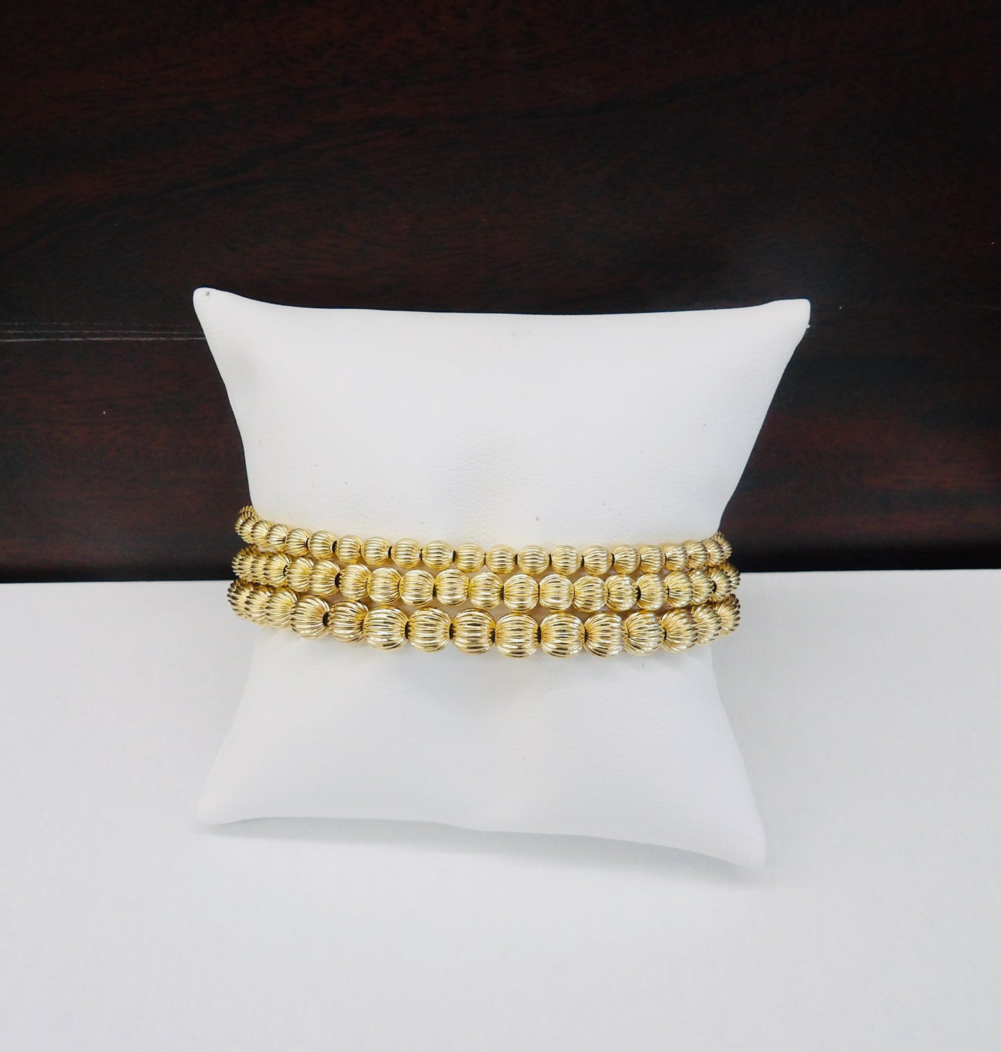 Dignity Gold Bead Bracelets