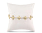 Signature Cross Sinc Pattern Pearl 3mm-Signature Cross Pearl 4mm Gold Bead