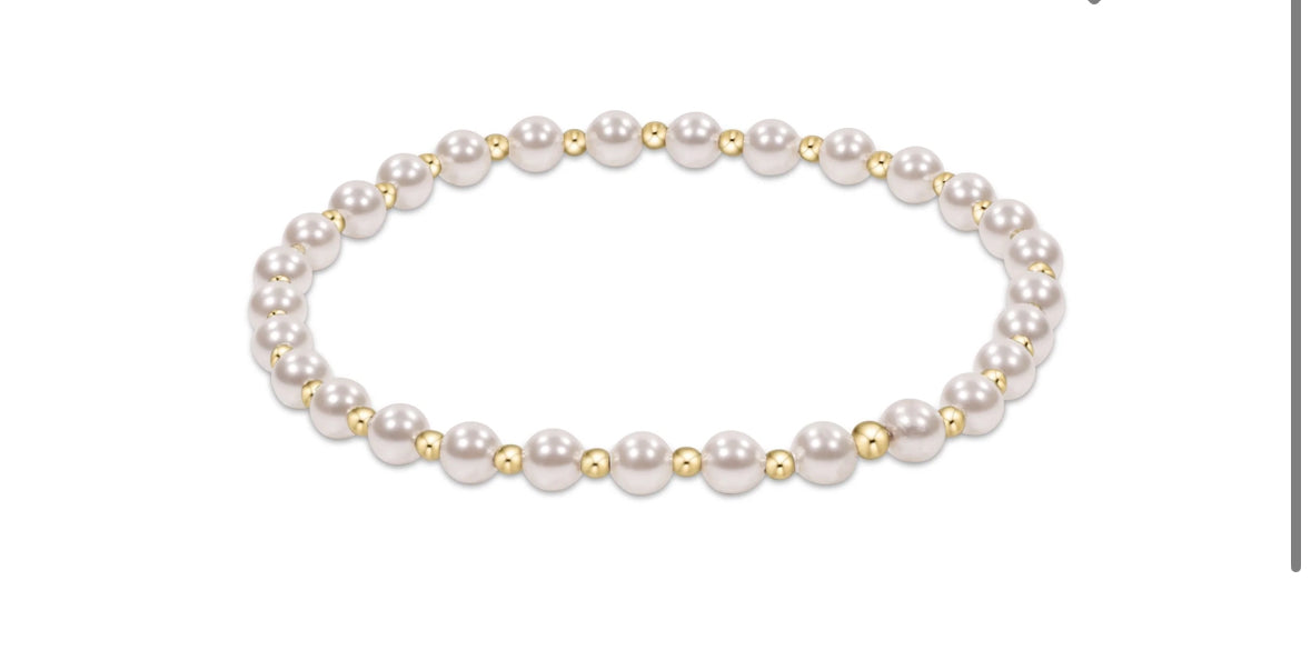 Classic Pearl Grateful 4mm