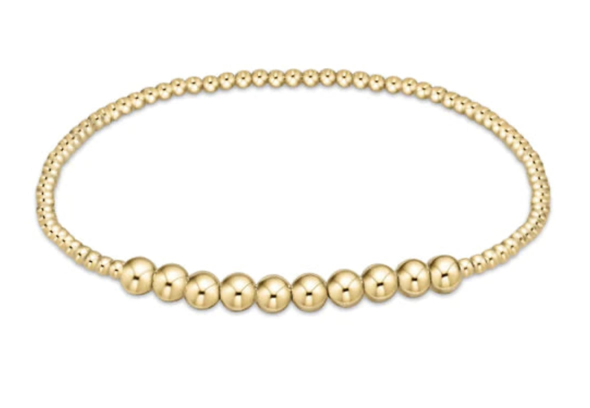 Classic Gold Beaded Blissful Bracelet