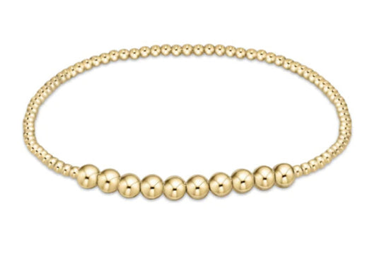 Classic Gold Beaded Blissful Bracelet