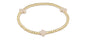 Signature Cross Gold Pattern Bead Bracelets