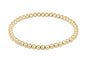 classic gold bead bracelets