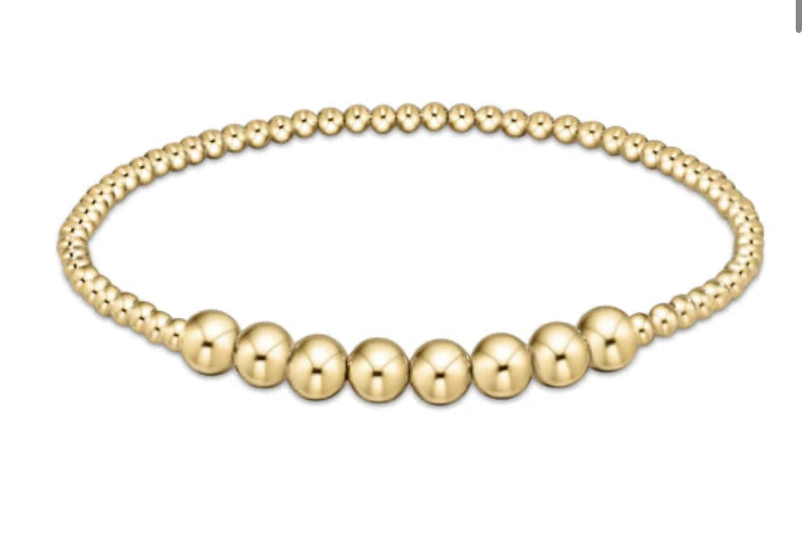 Classic Gold Beaded Blissful Bracelet