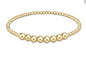 Classic Gold Beaded Blissful Bracelet