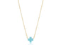 Egirl 14" Necklace Gold Signature Cross