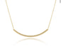 16" Necklace Gold-Bliss Bar