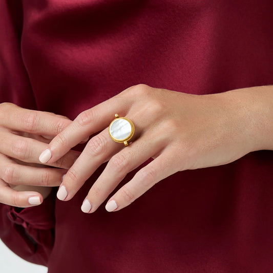 Coin Revolving Ring - Gold