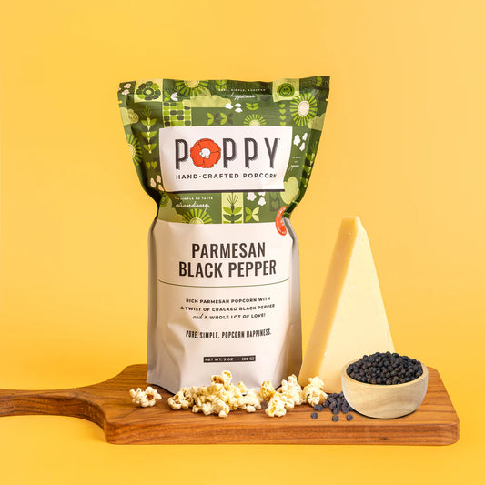 Parmesan black pepper Poppy Popcorn