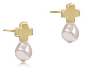 Signature Cross Small Earring