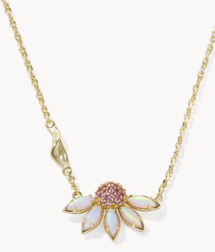 Anya Flower Short Pendent