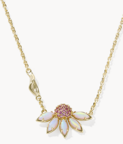 Anya Flower Short Pendent