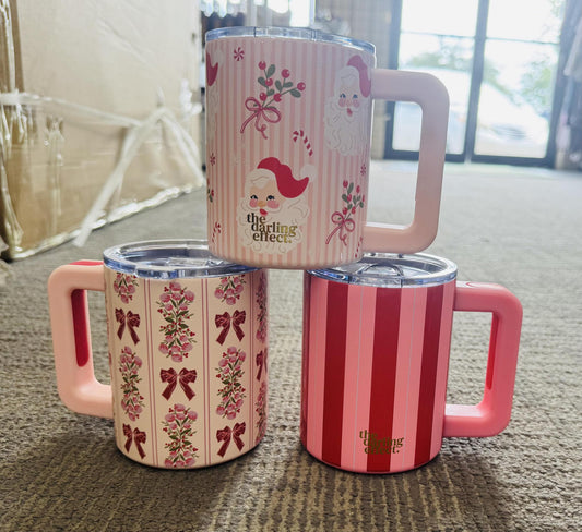14 oz insulated Christmas mug