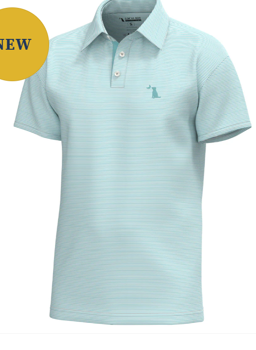 palms polo - aqua