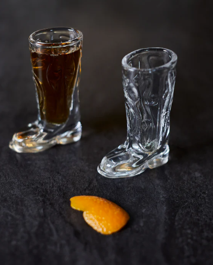 Cowboy Boot Shot Glass - Set of 2