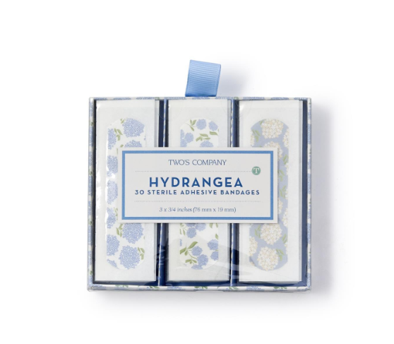 Hydrangea 30 Pc Bandages in Gift Box