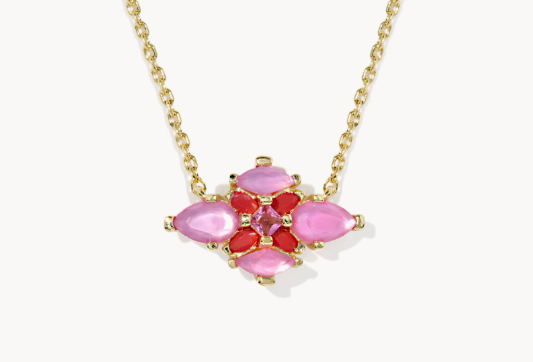 Abbie Crystal Pendent Necklace