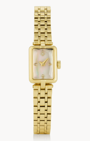 Adela Gold Tone Stainless Steel Watch