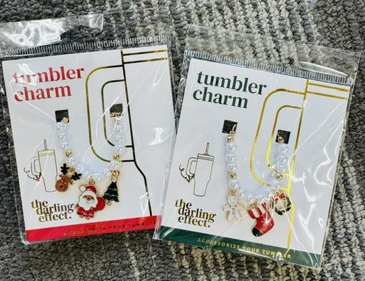 Christmas tumbler Charm