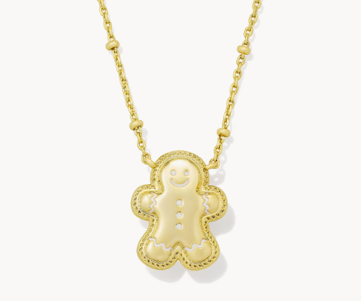 Gingerbread Pendent Necklace