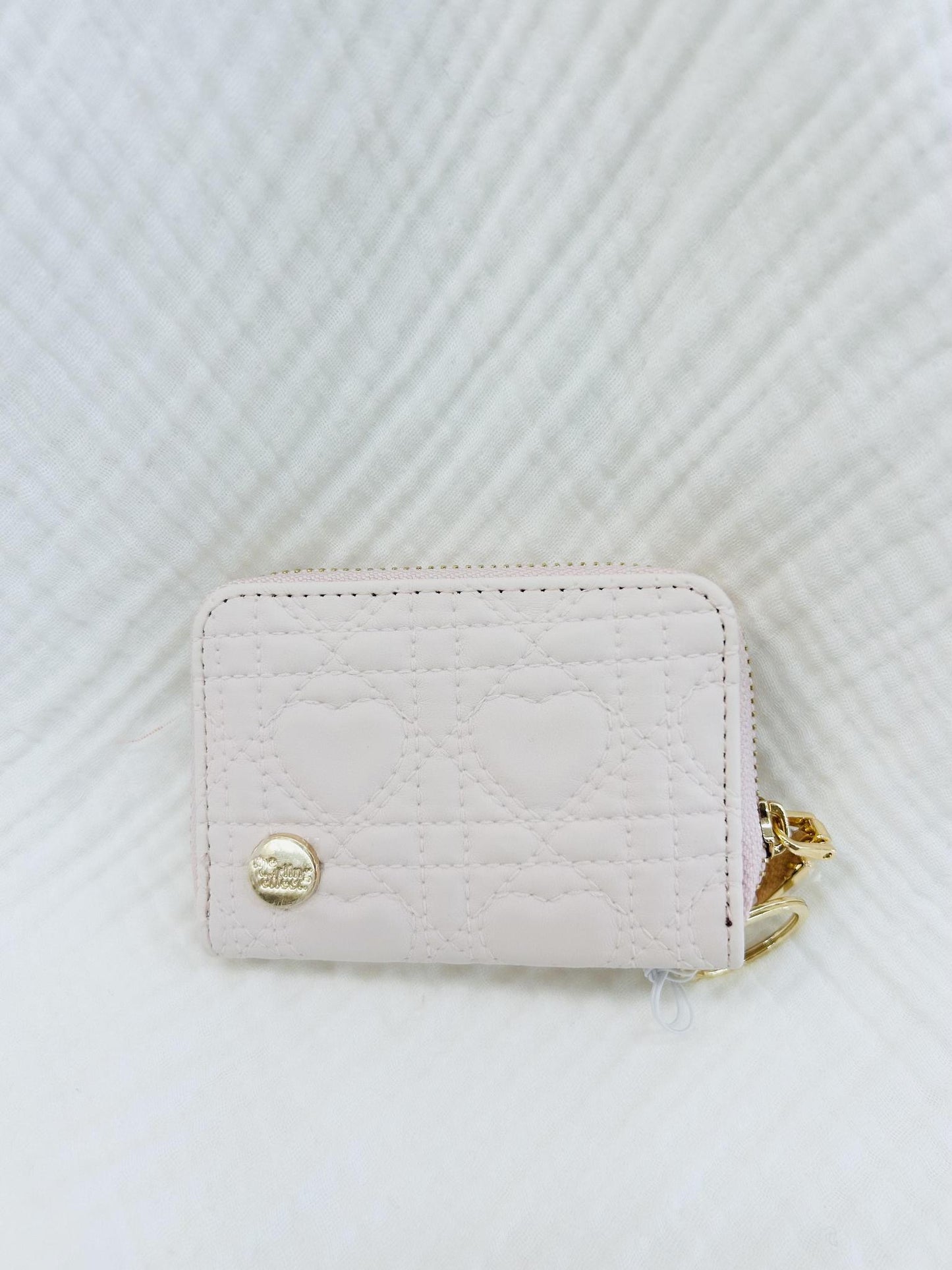 Zip Around Wallet-Blush Hearts