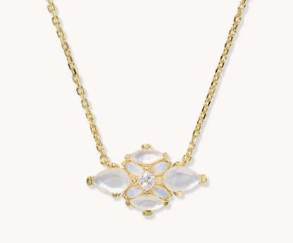 Abbie Crystal Pendent Necklace