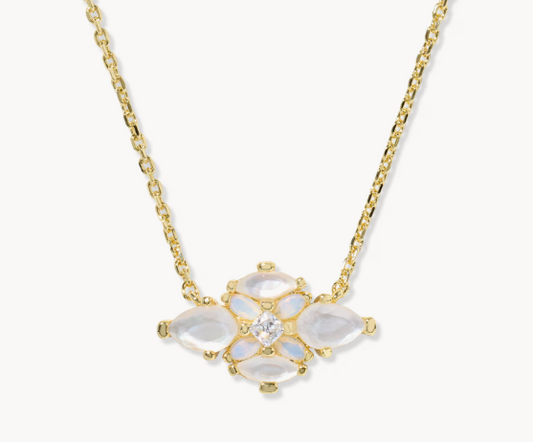 Abbie Crystal Pendent Necklace