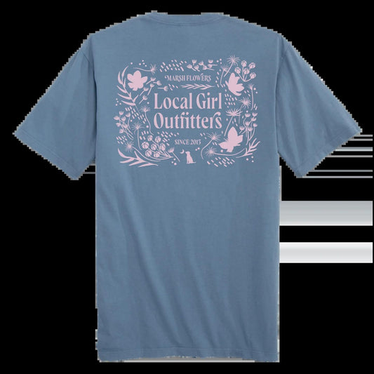 Local Girl Marsh Flowers T-Shirt