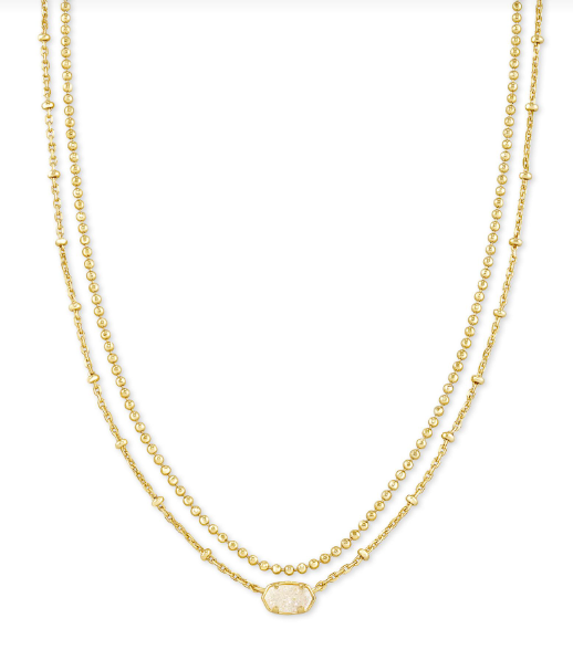 Emilie multi strand necklace