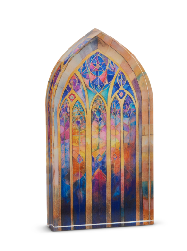 8" Stained Glass Window Acrylic Cut Out