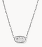 Elisa Luxe Gold Short Pendant Necklace