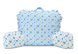 blue ditsy lounge pillow