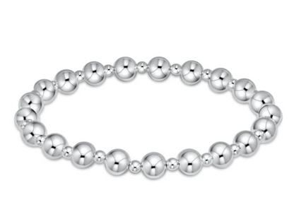 eNewton Grateful Pattern Bracelet Sterling