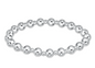 eNewton Grateful Pattern Bracelet Sterling
