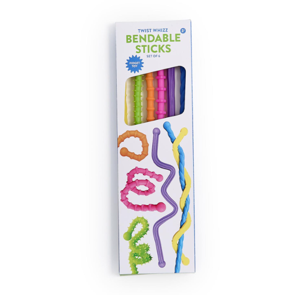 Twist Whizz Set of 6 tactile bendable
