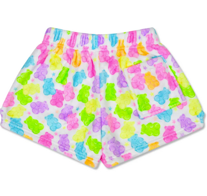 yummy gummy plush shorts