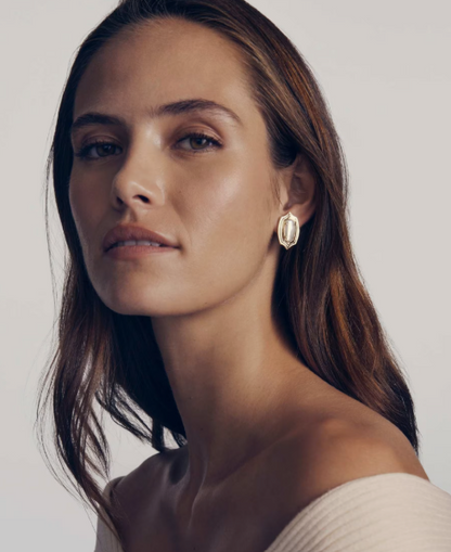 Ellie Step Frame Stud Ear