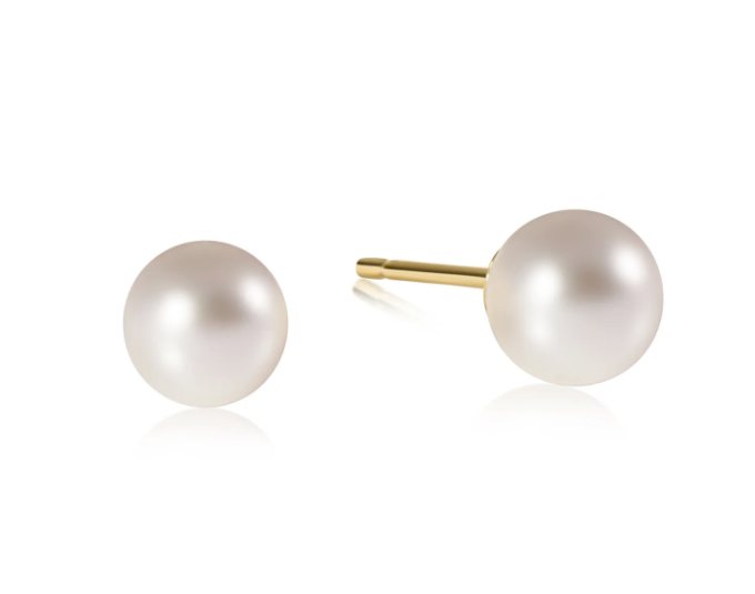 eNewton - Classic Ball Stud Pearl