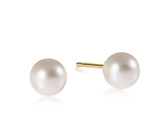 eNewton - Classic Ball Stud Pearl