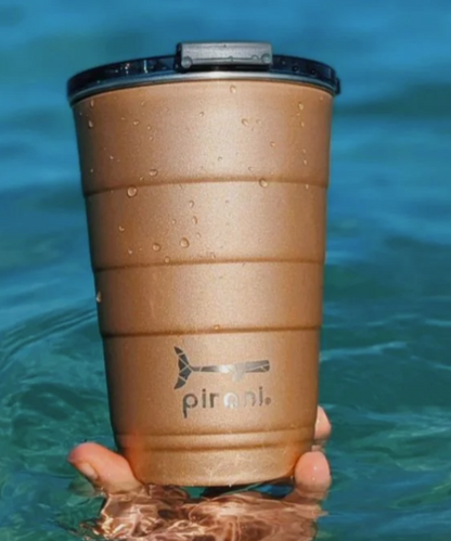 16 oz insulated stackable tumbler