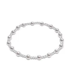 Classic Sincerity Pearl Sterling Silver bracelet