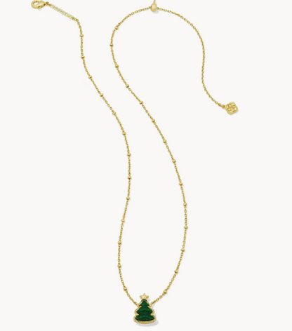 Holiday Tree Pendent Necklace