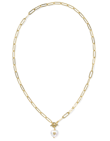 SASHA HEART SHORT PENDANT NECKLACE